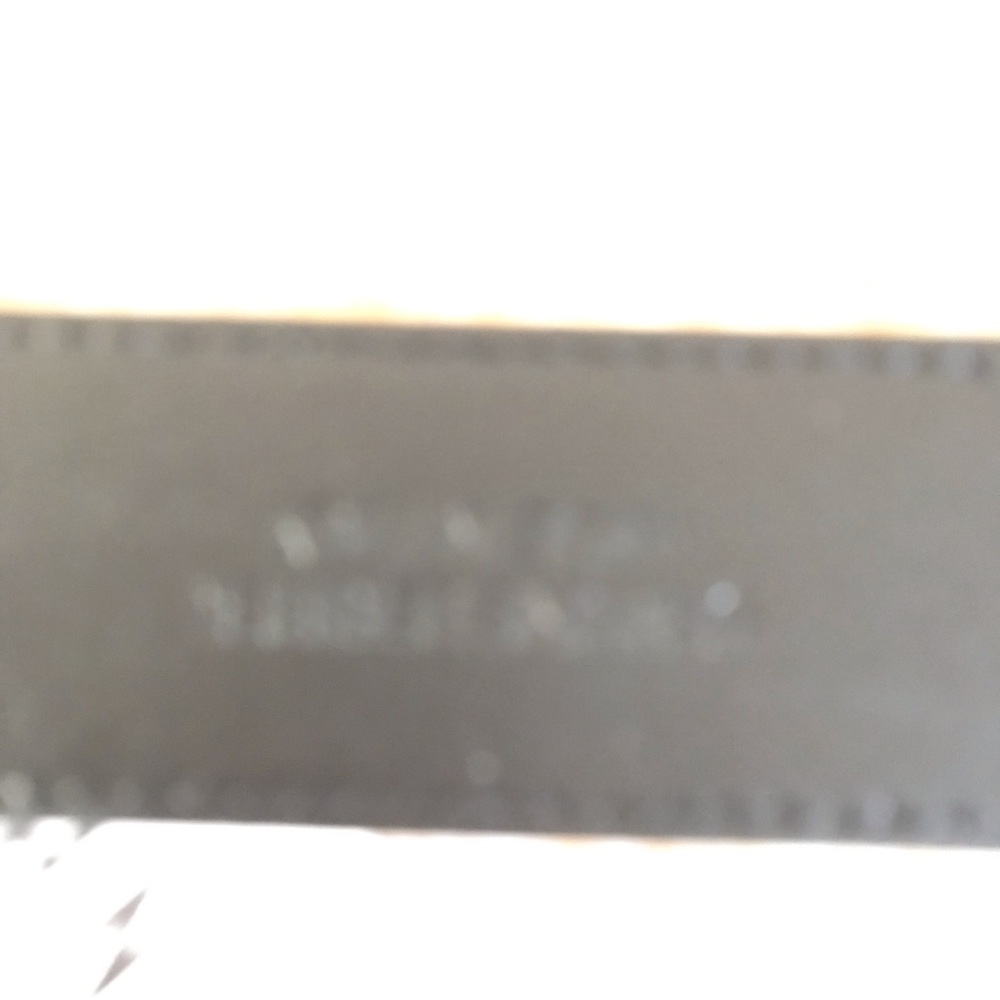 Moschino Leather Belt with Gold Tone Moschino Bear Buckle - Picture 9 of 13